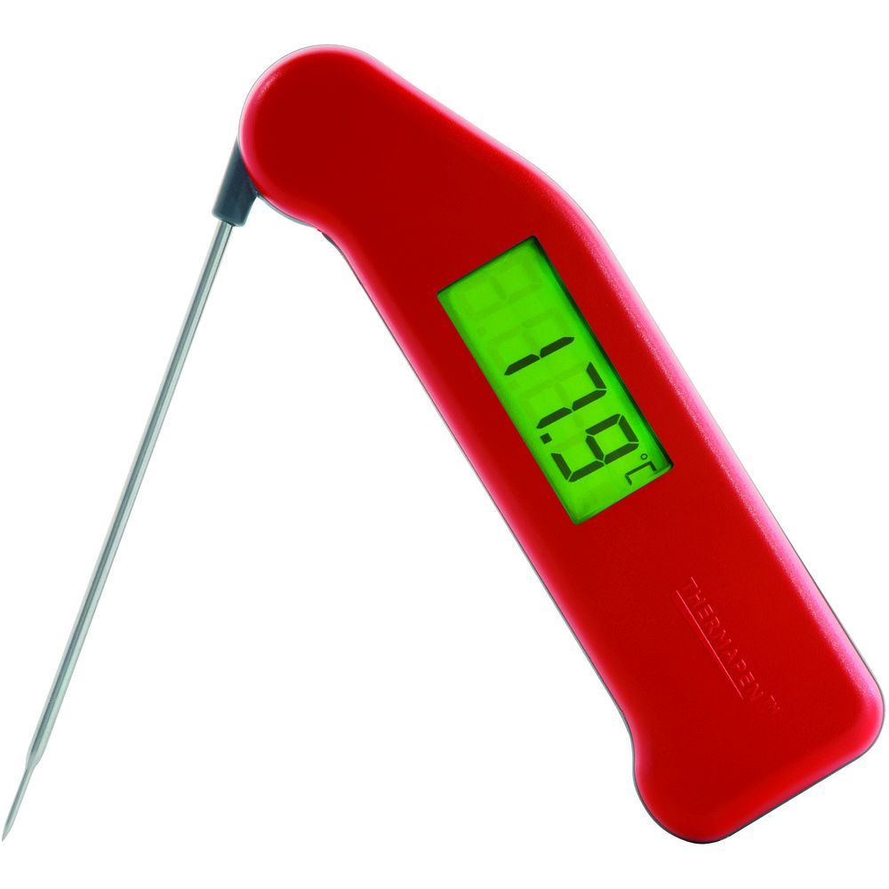 Mini-thermomètres écran rétro-éclairé intelligent - 50°C à +300°C rouge