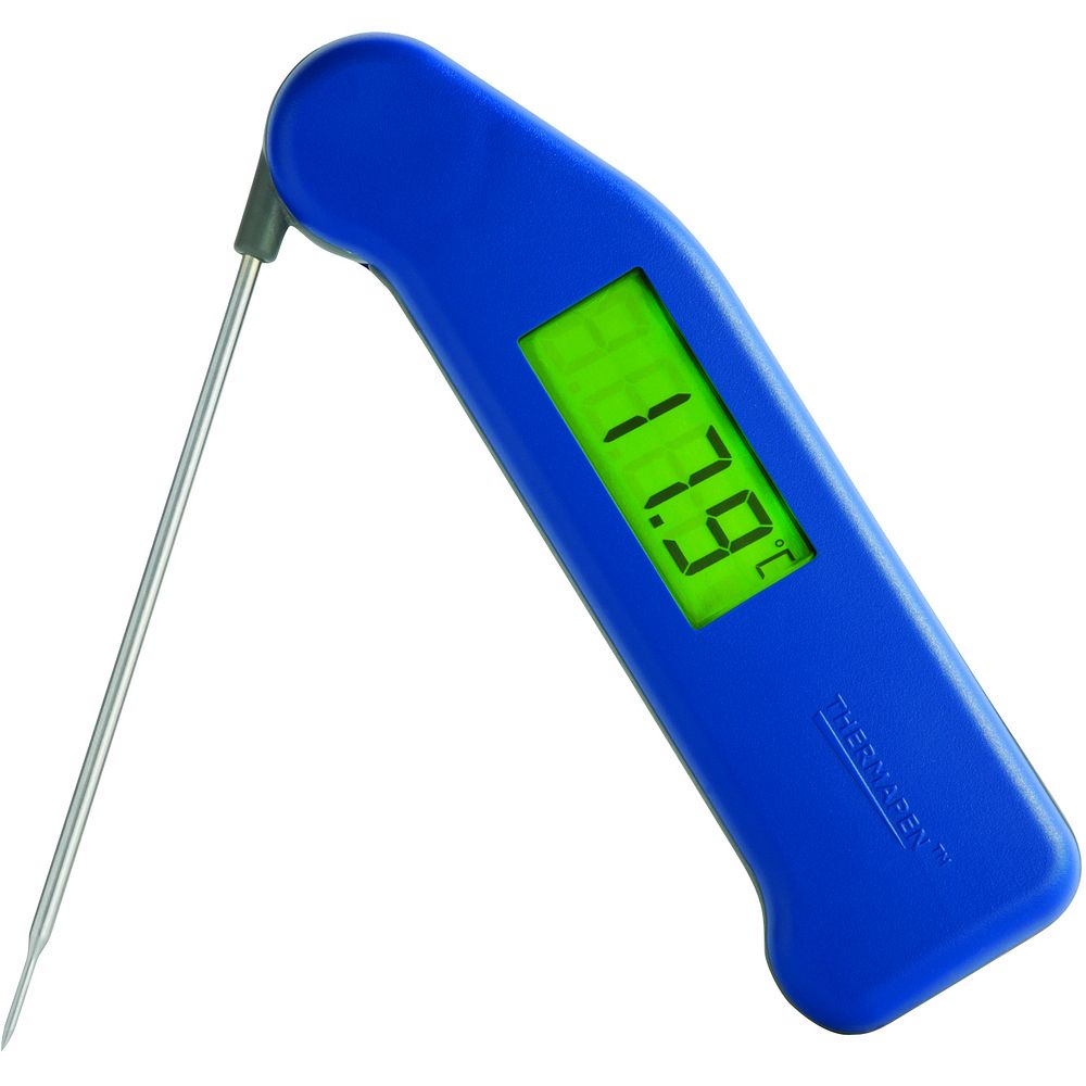 Mini-thermomètres écran rétro-éclairé intelligent - 50°C à +300°C bleu