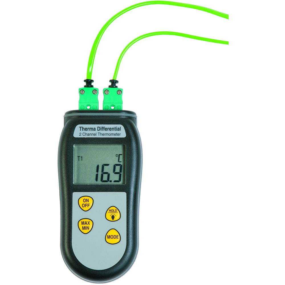 Thermomètres 1&nbspet 2&nbspcanaux thermocouple type K