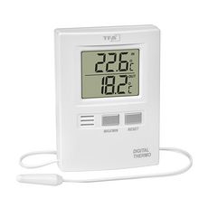 Thermomètre intérieur / extérieur sonde avec câble 3 m.