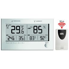 Thermo-hygromètre intérieur / extérieur émetteur sans fil