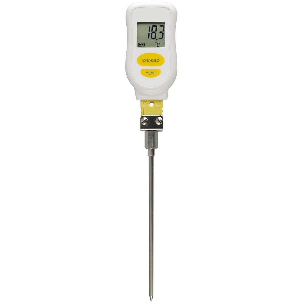 Thermomètre sonde de pénétration thermocouple type K