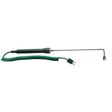 Sonde de surface tige coudée thermocouples de type K à main