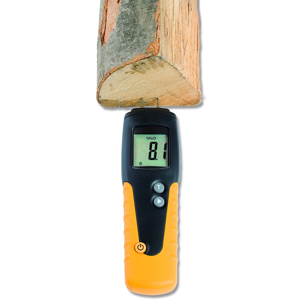Thermo-hygromètre spécial bois