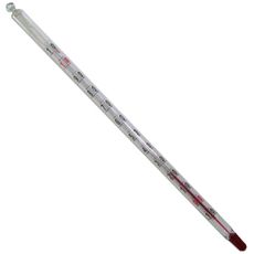 Thermomètre échelle Interne  liquide rouge