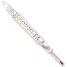 Thermomètre cuisson avec gaine blanche