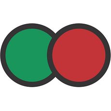 Indicateurs de température colorés thermosensibles GO / NO GO +43°C