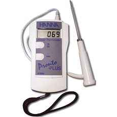 Thermomètre combiné infrarouge et sonde de pénétration
