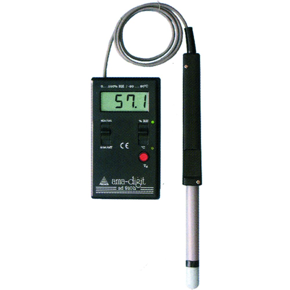 Thermo-hygromètre sonde de température à capteur K avec protection