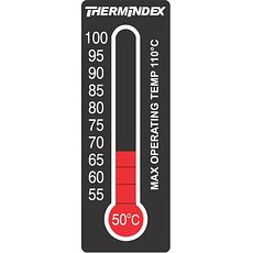 Indicateurs de température thermosensibles +5 à +100°C