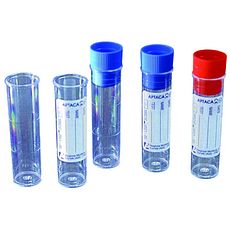 Tubes à fond plat en polystyrène