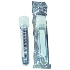 Tubes de culture stériles en polystyrène, capuchon deux positions