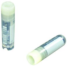 Cryotubes stériles à filetage interne avec code barre et zone de marquage