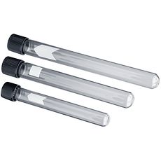 Tubes à essai avec capuchon à vis en verre borosilicaté 5.1