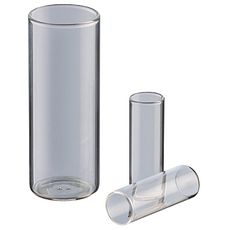 Tubes à fond plat verre sodocalcique à bord droit