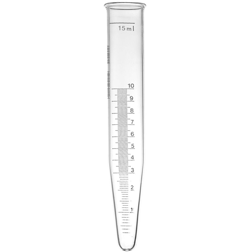 Pvczool Tubes à Centrifuger Coniques 15ml - Lot De 100 Avec Bouchons à Vis - Gradués Et Zone D'Écriture