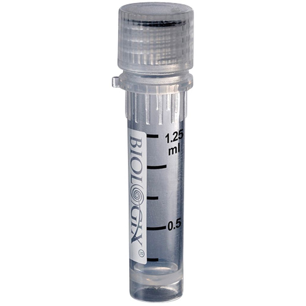Cryotubes à vis stériles à jupe