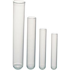 Tubes à essai à bord droit en verre borosilicaté 3.3 