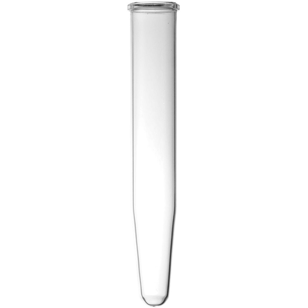 Tubes à centrifuger en verre avec rebord