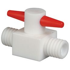 Robinets 2 voies en PTFE