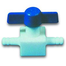 Vannes 2 voies cannelées en PTFE