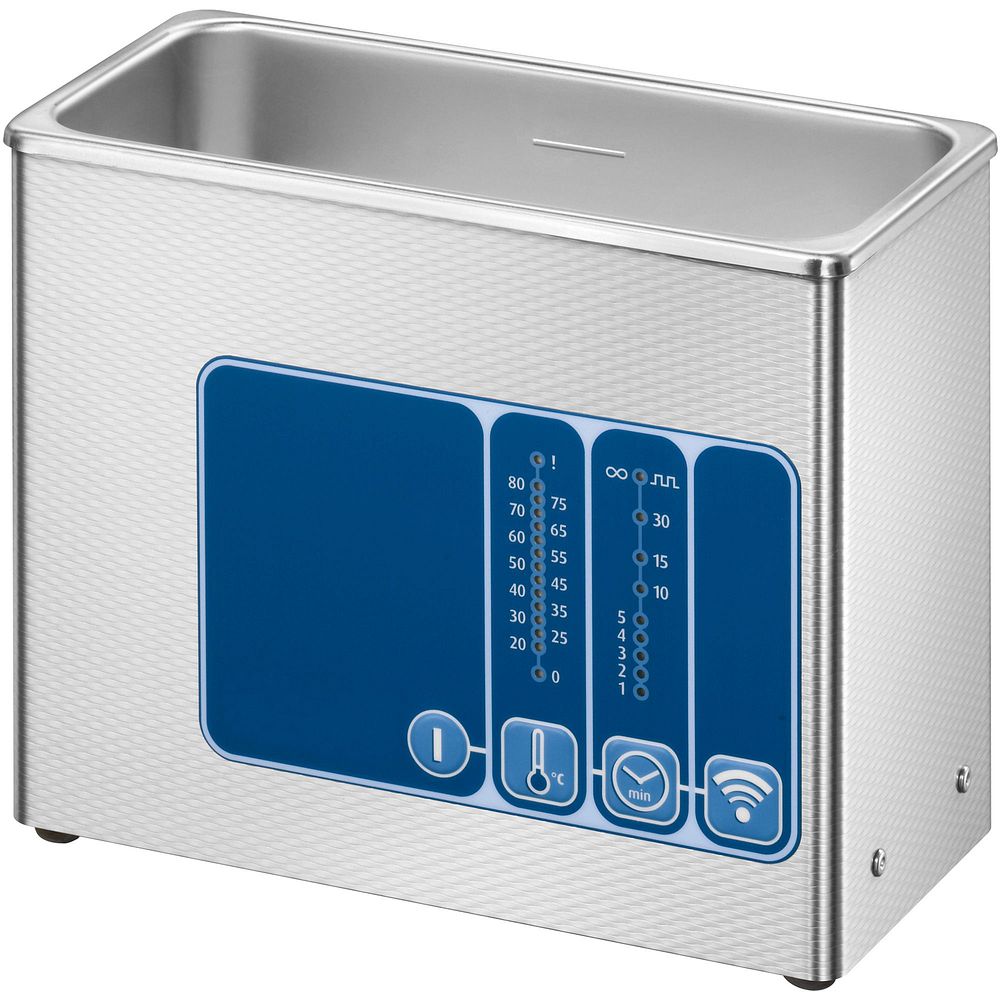 Cuves à ultrasons avec chauffage 0,9 à 3&nbsplitres gamme SHE