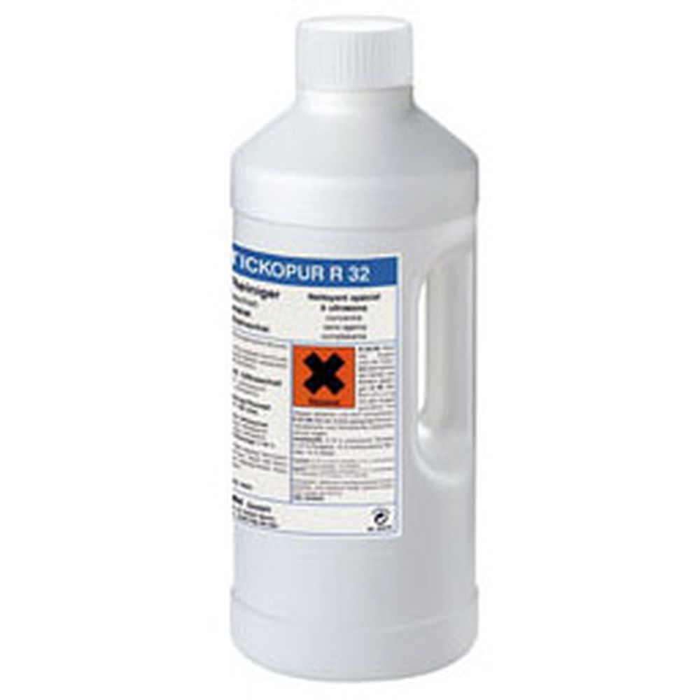 Nettoyant émulsifiant concentré sans agent complexant pour ultrasons R 32