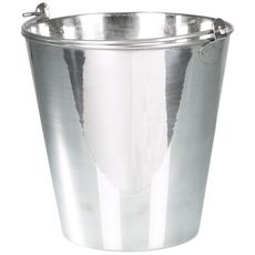 seaux en acier inox