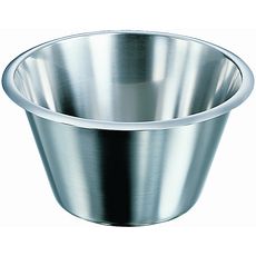 Cuvette haute conique en acier inox