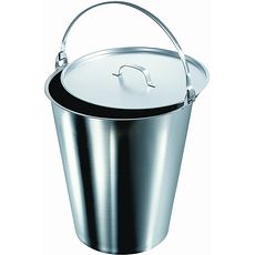 Seau graudé en inox