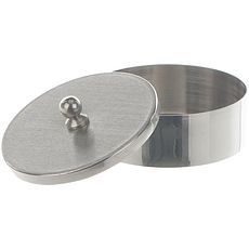Cristallisoirs en nickel avec couvercle