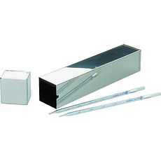 Boîtes à pipettes stérilisables inox, forme carrée
