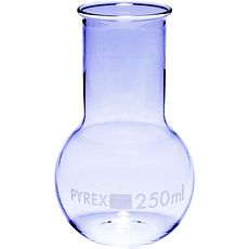 Ballons fond plat / col large PYREX®