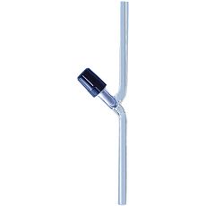 Robinet droit à pointeau en verre borosilicaté