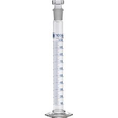 Eprouvettes graduées en verre borosilicaté 3.3 classe A, avec bouchon