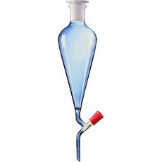Ampoules coniques robinet déporté en PTFE