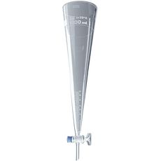 Cônes de sédimentation de Imhoff avec robinet