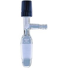 Robinet pour dessiccateur rodage 24/29 fermé