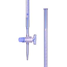 Burettes classe AS robinet droit en verre HIRSCHMANN®