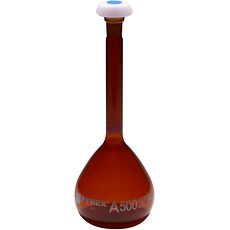 Fioles jaugées en verre ambré classe A - PYREX®