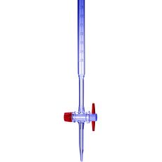 Burettes classe AS robinet droit en PTFE PYREX®
