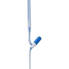 Burettes classe B valve droite en PTFE