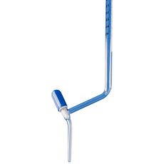 Burettes classe AS valve latérale en PTFE