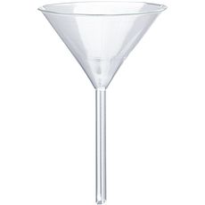 Entonnoirs, tige courte en verre borosilicaté