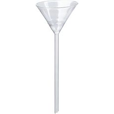 Entonnoirs tige longue en verre borosilicaté