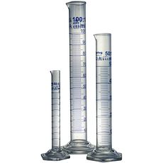 Eprouvettes graduées classe A en verre borosilicaté 3.3