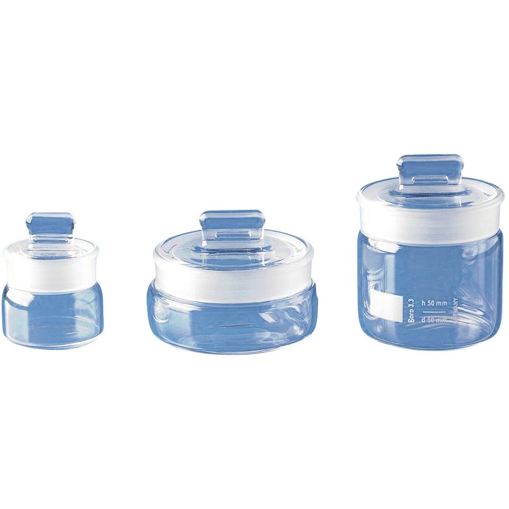 Flacons de pesée en verre borosilicaté 3.3