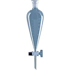 Ampoules coniques graduées robinet en verre DURAN®