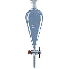 Ampoules coniques robinet en PTFE DURAN®