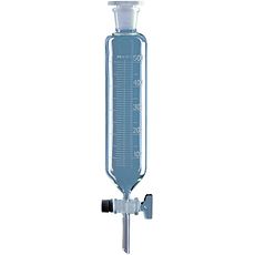 Ampoules cylindriques graduées robinet en verre DURAN®